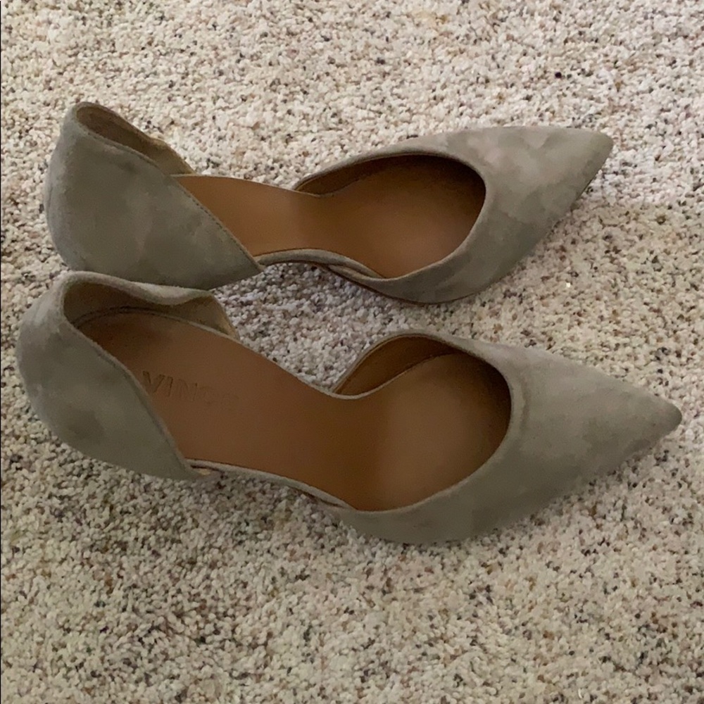 Vince greige pump US size 9m, EUR size 40